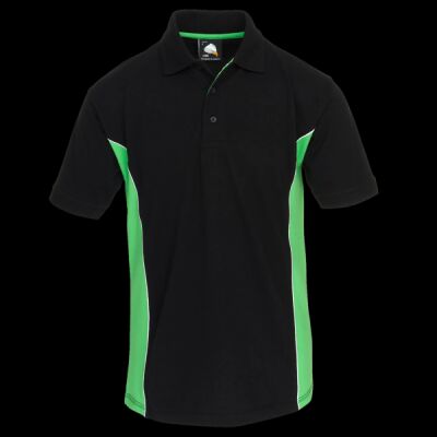 1180 - Silverswift  Contrast Poloshirt Thumbnail