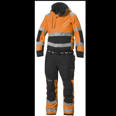 71695 - H/H ALNA HI-VIS WATERPROOF COVERALL Thumbnail